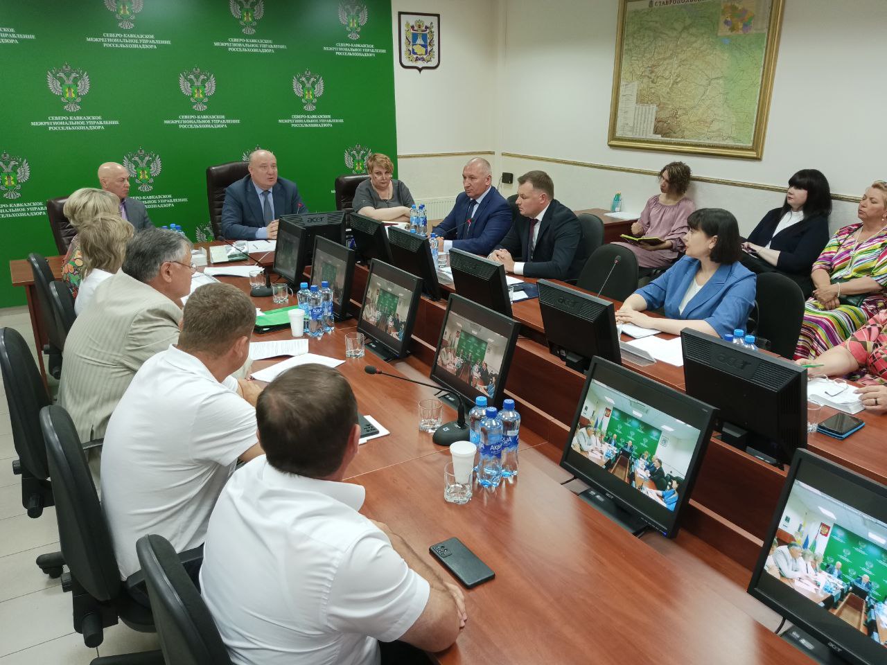Руководитель и сотрудники «Северо-Кавказской МВЛ» и Ставропольского филиала «ЦОКЗ» приняли участие в совещании по вопросам изменений в законодательстве в сфере семеноводства